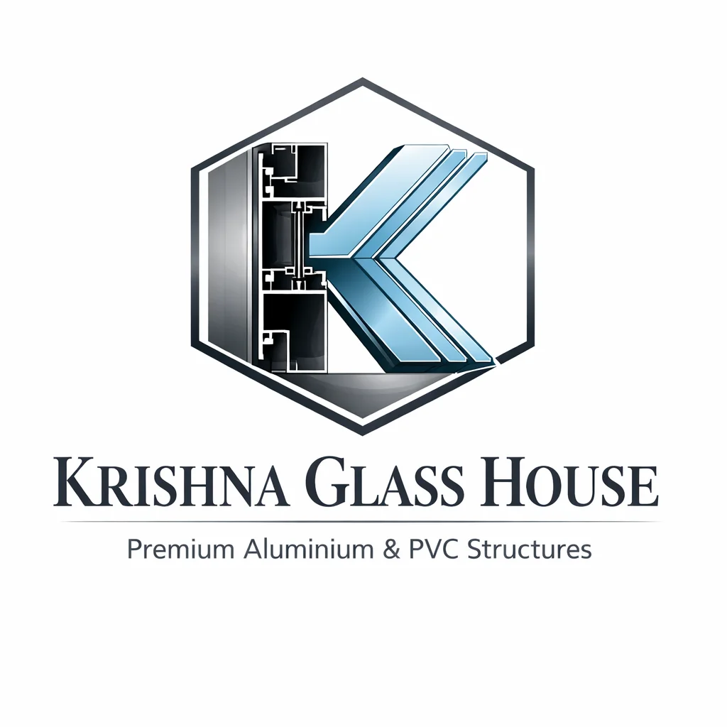 Krishna Glass House Logo